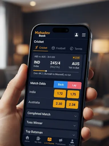 Mahadev Book live betting exchange app