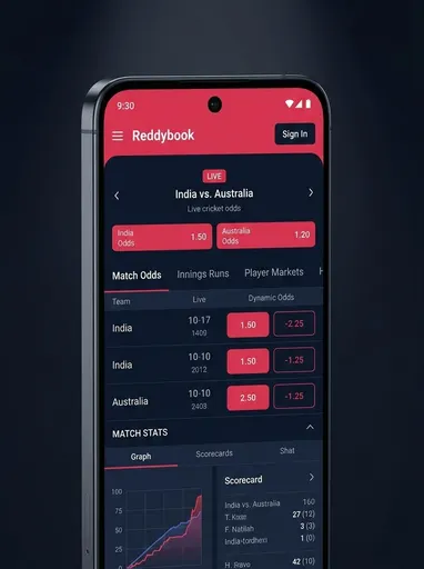 Reddybook live betting exchange app