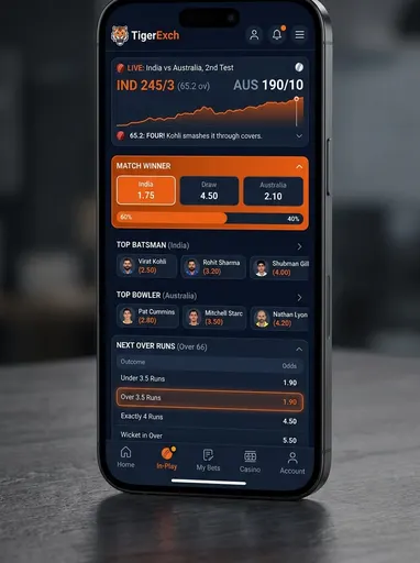 TigerExch live betting exchange app